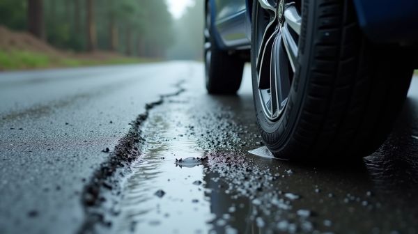 Performance et sécurité du pneu Michelin Primacy 5 sur sol mouillé